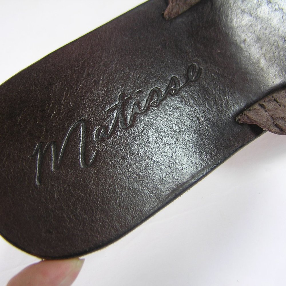 MATISSE SIZE 9 LEATHER SANDALS - Picture 8 of 11